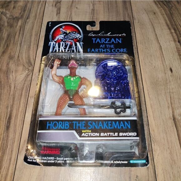 Tarzan Epic Adventures Earth's Core Horib Snakeman Action Figure Vintage 1995 - Picture 1 of 6